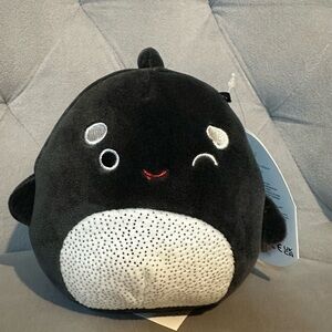 5inch squishmallow killer whale Kai stuffy plush